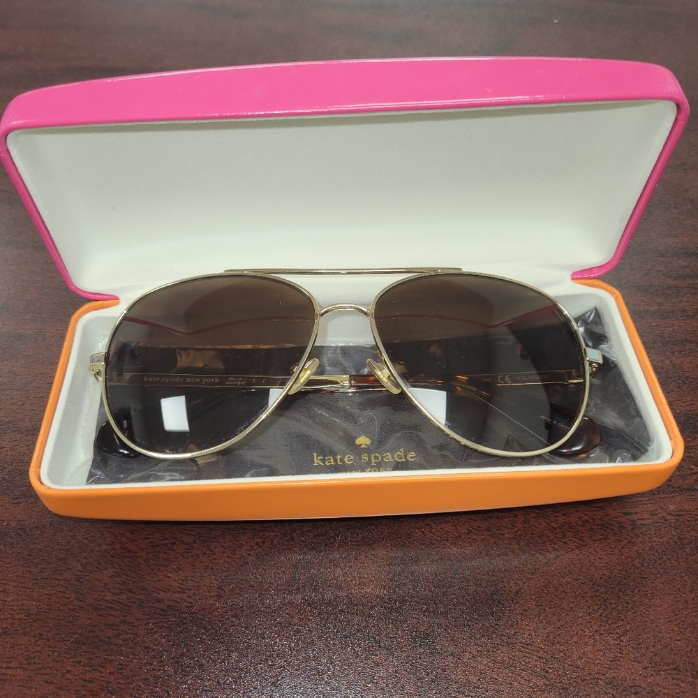 Kate Spade hello sunshine 3 sunglasses EUC